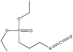 diethyl 3-(isothiocyanato)propylphosphonate 结构式