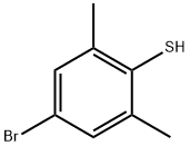 4-溴-2,6-二甲基苯硫醇 结构式