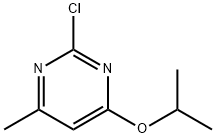 2-Chloro-4-(iso-propoxy)-6-methylpyrimidine 结构式