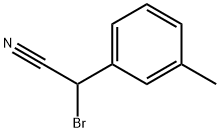 2-bromo-2-(3-methylphenyl)acetonitrile 结构式