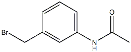 Acetamide, N-[3-(bromomethyl)phenyl]- 结构式