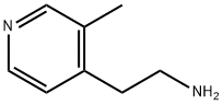 2-(3-甲基吡啶-4-基)乙烷-1-胺 结构式