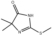 syn-Δ2-2-S-methyl-5,5-dimethylimidazolin-4-one 结构式