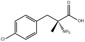 4-Chloro-a-methyl-D-phenylalanine 结构式