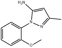 2-(2-methoxyphenyl)-5-methyl-2H-pyrazol-3-ylamine 结构式