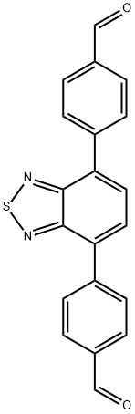 2,7-二苯甲醛-苯并噻二唑 结构式