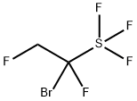 (1-Bromoethenyl)sulfur pentafluoride 结构式