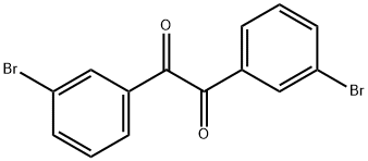 1,2-bis(3-bromophenyl)ethane-1,2-dione 结构式