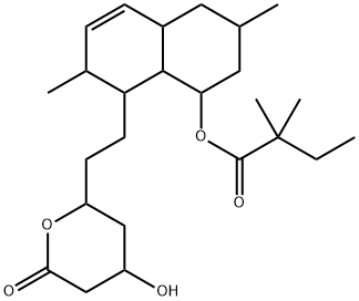 辛伐他汀杂质11 结构式