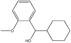 Cyclohexyl-(2-methoxyphenyl)methanol 结构式