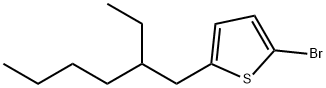 2-溴-5-(2-乙基己基)噻吩 结构式