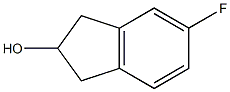 5-fluoro-2,3-dihydro-1H-inden-2-ol 结构式