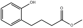 METHYL 4-(2-HYDROXYPHENYL)BUTANOATE 结构式