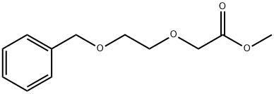 Acetic acid, 2-[2-(phenylmethoxy)ethoxy]-, methyl ester 结构式