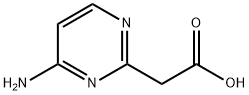 2-(4-aminopyrimidin-2-yl)acetic acid 结构式