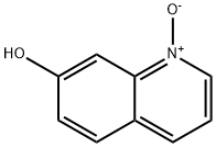 7-羟基喹啉氮氧化物 结构式