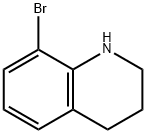 8-溴-1,2,3,4-四氢喹啉 结构式