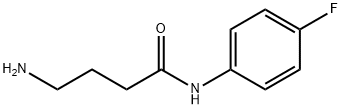 4-amino-N-(4-fluorophenyl)butanamide 结构式