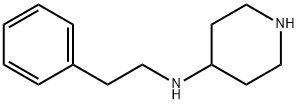 4-PIPERIDINAMINE,N-(2-PHENYLETHYL)- 结构式