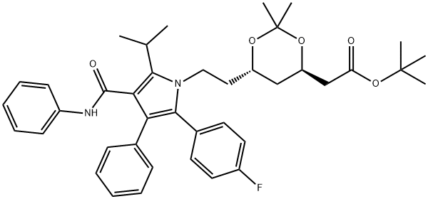 阿托伐他汀钙杂质43 结构式