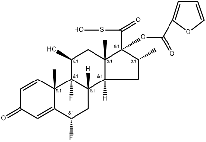 Fluticasone Impurity 18 结构式