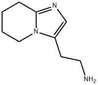 2-(5,6,7,8-四氢咪唑并[1,2-A]吡啶-3-基)乙烷-1-胺 结构式