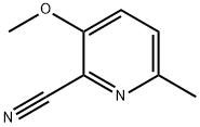 3-methoxy-6-methyl-2-Pyridinecarbonitrile 结构式