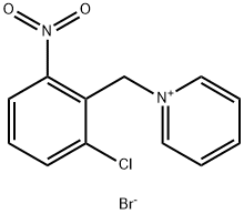 1-(2-CHLORO-6-NITROBENZYL)PYRIDINIUM BROMIDE 结构式