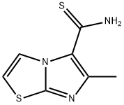 6-甲基咪唑并[2,1-B][1,3]噻唑-5-甲硫代酰胺 结构式