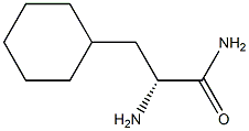 (2R)-2-amino-3-cyclohexylpropanamide 结构式