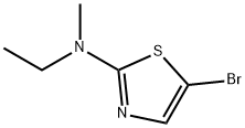 5-Bromo-2-(methylethylamino)thiazole 结构式