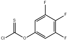 3,4,5-三氟苯基氯硫甲酸酯 结构式
