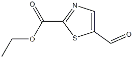 5-甲酰基噻唑-2-羧酸乙酯 结构式