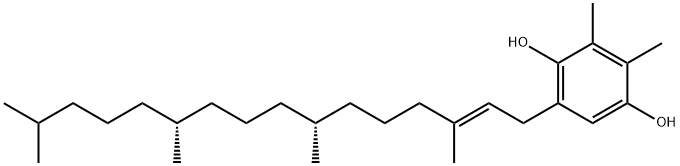 1,4-Benzenediol, 2,3-dimethyl-5-[(2E,7R,11R)-3,7,11,15-tetramethyl-2-hexadecen-1-yl]- 结构式
