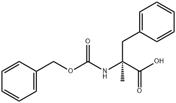 (2S)-2-{[(benzyloxy)carbonyl]amino}-2-methyl-3-phenylpropanoic acid 结构式