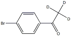 4-(乙酰基-D3)-溴苯 结构式