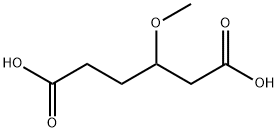 3-methoxyhexanedioic acid 结构式