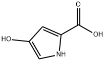 4-羟基-1H-吡咯-2-羧酸 结构式