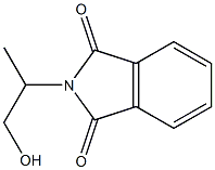 2-(2-羟基-1甲基乙基)-1H-异吲哚-1,3(2H)-二酮 结构式