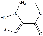 3-氨基-噻二唑-4-甲酸甲酯 结构式