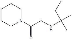 2-[(2-methylbutan-2-yl)amino]-1-(piperidin-1-yl)ethan-1-one 结构式