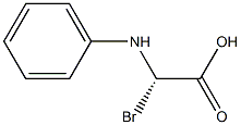 2-溴-D-苯甘氨酸 结构式
