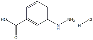 间羧基苯肼盐酸盐 结构式