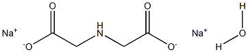 亚氨基二乙酸二钠水合物 结构式