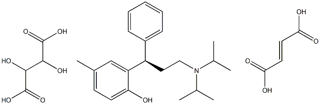 酒石酸托特罗定富马酸盐 结构式