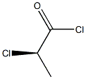 R-(-)-2-氯丙酰氯 结构式