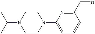 6-(4-ISOPROPYLPIPERAZIN-1-YL)PYRIDINE2-CARBALDEHYDE 结构式