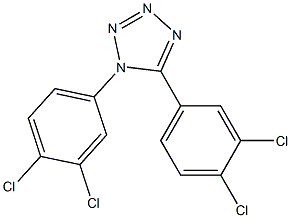 1,5-di(3,4-dichlorophenyl)-1H-1,2,3,4-tetraazole 结构式