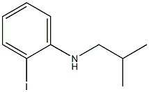 2-iodo-N-(2-methylpropyl)aniline 结构式