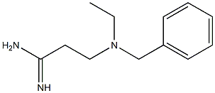 3-[benzyl(ethyl)amino]propanimidamide 结构式